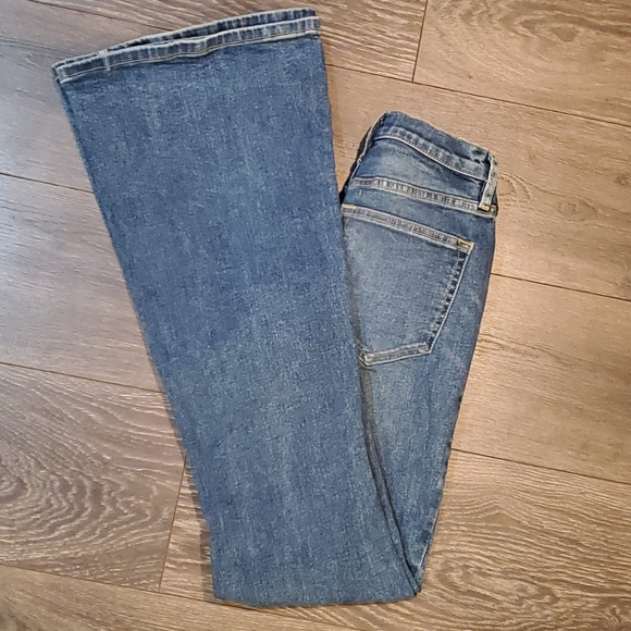 ❤FREE PEOPLE HIGH RISE SKINNY FLARE JEANS - Picture 4 of 4